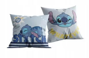 Lilo i Stitch welurowa poduszka jasiek Stich 40x40cm - Kołdry i poduszki dla dzieci - miniaturka - grafika 1