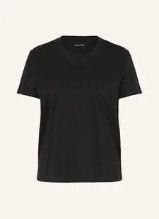 Calvin Klein Koszulka Od Piżamy Pure Cotton schwarz - Piżamy damskie - miniaturka - grafika 1