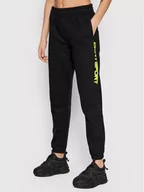 Spodnie sportowe damskie - DKNY Sport Spodnie dresowe DP1P2823 Czarny Regular Fit - miniaturka - grafika 1