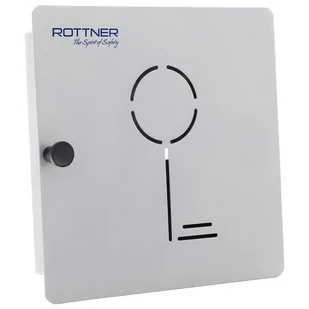 Rottner Key Collect 10 skrzynka na klucze, szara - Szafki na klucze - miniaturka - grafika 1