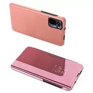Etui i futerały do telefonów - Clear View Case futerał etui z klapką Xiaomi Poco X4 NFC 5G różowy - miniaturka - grafika 1