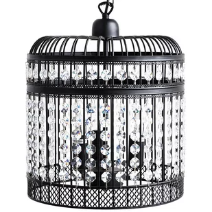 Beliani Lampa wisząca czarna CELON - Lampy pozostałe - miniaturka - grafika 1