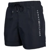 Spodenki męskie - Tommy Hilfiger spodenki męskie plażowe krótkie MEDIUM DRAWSTRING r. S - miniaturka - grafika 1