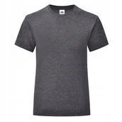 Koszulki dla dziewczynek - Koszulka Dziewczęca Iconic Dark Heather Grey r. 3-4(104) - miniaturka - grafika 1