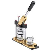 Akcesoria do elektronarzędzi - Maszynka do przypinek z obrotowym, okrągłym wykrawakiem, 44 mm - miniaturka - grafika 1