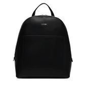 Plecaki - Plecak Calvin Klein Ck Must Dome Backpack LV04F3224G Czarny - miniaturka - grafika 1