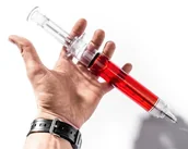 Długopisy - Długopis strzykawa XXL - miniaturka - grafika 1