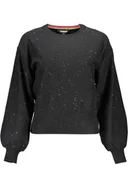 Swetry damskie - DESIGUAL SWETER DAMSKI CZARNY - miniaturka - grafika 1
