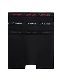 Paski - Calvin Klein Bokserki męskie, zaciemnienie (3 sztuki), B-cool melon, Glxy Gry, brązowy pasek L, XS - grafika 1