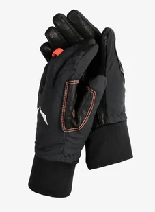 Rękawiczki w góry damskie Salewa Ortles DST/AM Gloves - black out - Rękawiczki - miniaturka - grafika 1