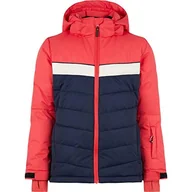 Kurtki i płaszcze dla dziewczynek - FireFly Barbecue Unisex Dziecięca kurtka Elisha Red/Navy Dark 140 - miniaturka - grafika 1