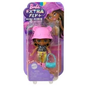 Zabawki interaktywne dla dzieci - Barbie Extra Fly Mini Minis Lalka Safari, Hpt57 - miniaturka - grafika 1