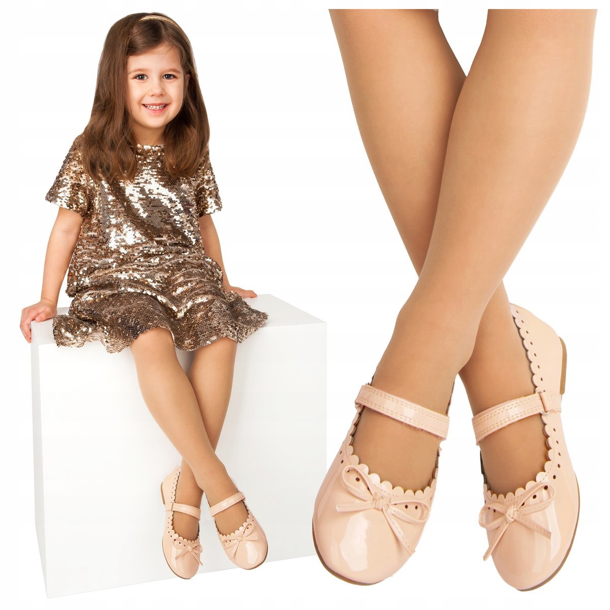 RAJSTOPY Dziecięce Natural Gładkie Lycra 20 DEN Noviti r. 92-98