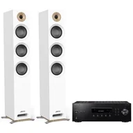 Zestawy stereo - Pioneer Zestaw stereo SX-10AEB + JAMO S-809 Biały - miniaturka - grafika 1