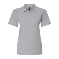 Koszulki sportowe damskie - Damska Koszulka Polo Softstyle Pique - miniaturka - grafika 1