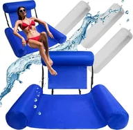 Zabawki i gry sportowe - Materac dmuchany krzesło wodne do pływania fotel do basenu leżak pływak - miniaturka - grafika 1