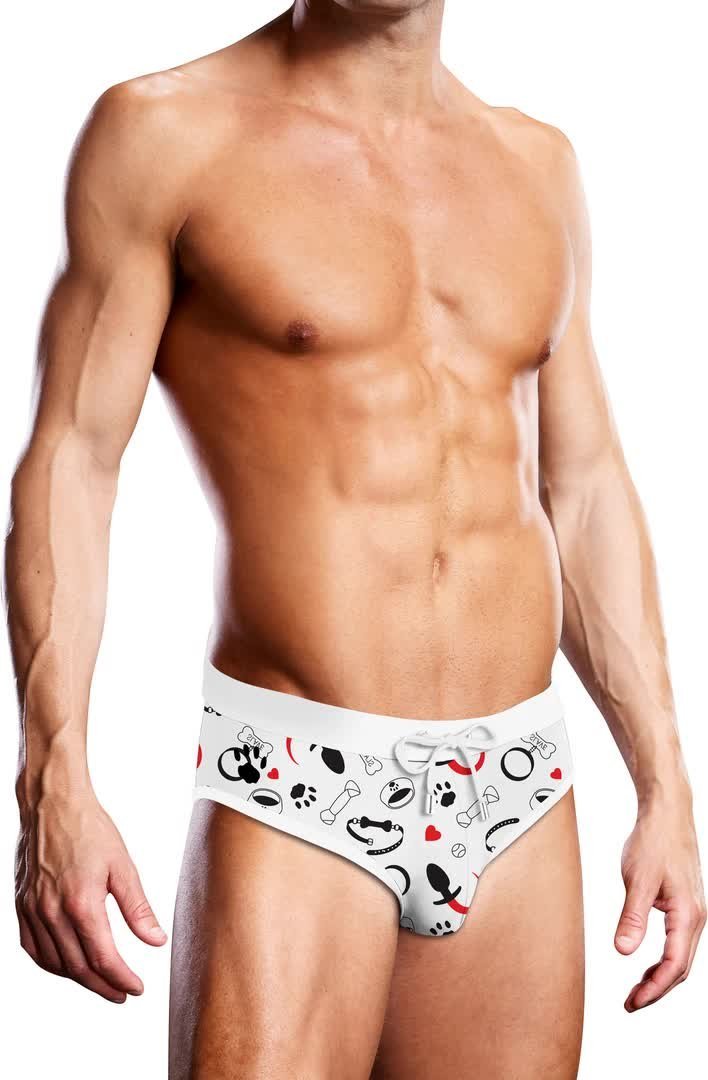 Prowler GAYWATCH kąpielowki męskie figi L - szybkoschnące, wzor