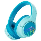 Słuchawki - POWERLOCUS Bobo Niebieski - miniaturka - grafika 1