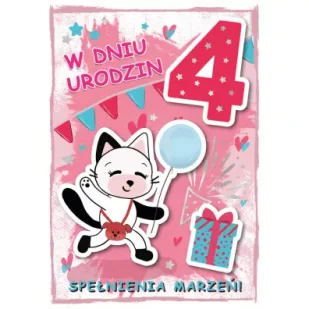 Armin Style Karnet Urodziny 4 - Kartki okolicznościowe i zaproszenia - miniaturka - grafika 1