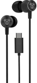Słuchawki - Yenkee YHP 505BK USB-C - miniaturka - grafika 1