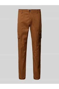 Spodnie cargo z elastycznymi wykończeniami - Blend - Spodnie męskie - miniaturka - grafika 1