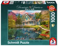 Puzzle - Schmidt Spiele 59619 Dominic Davison puzzle z miejscem do odpoczynku nad jeziorem, 1000 elementów, kolorowe - miniaturka - grafika 1