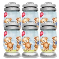 Lampiony i znicze - Znicze BOLSIUS 3S 21 Misie 22,5cm 36h 6szt. - miniaturka - grafika 1