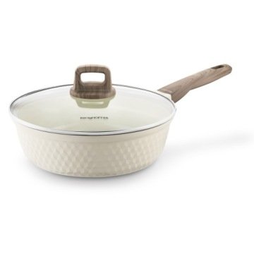 Patelnia Indukcja z Powłoką Ceramiczną Kremowa Konighoffer Rosti 28cm
