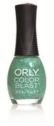 Lakiery do paznokci - Orly Color Blast, lakier, Green Flakie Matte Top, 11 ml - miniaturka - grafika 1