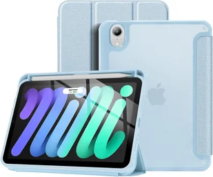 NIEBIESKIE ETUI IPAD Mini 6 8.3 CALA 2021 Z KLAPKĄ SKŁADANE - Etui do tabletów - miniaturka - grafika 1