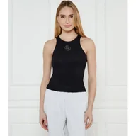Koszulki i topy damskie - GUESS Top GUENDALINA Slim Fit - miniaturka - grafika 1