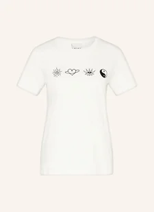 Ichi T-Shirt Ihcamino weiss - ICHI - Koszulki i topy damskie - miniaturka - grafika 1