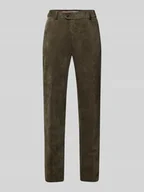 Spodnie męskie - Spodnie materiałowe z wpuszczanymi kieszeniami w stylu francuskim model ‘Tomte’ - miniaturka - grafika 1