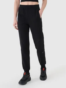 4F Spodnie damskie dresowe joggery 4FRSS25TTROF1398-20S Czarny Roz. XS - Spodnie damskie - miniaturka - grafika 1