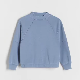 Reserved - Bluza z przeszyciami - Niebieski - Bluzki dla dziewczynek - miniaturka - grafika 1