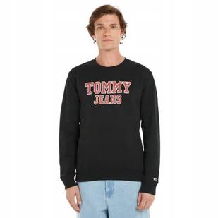TOMMY HILFIGER BLUZA MĘSKA GRAPHIC CZARNA r. XL - Bluzy męskie - miniaturka - grafika 1