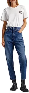 Spodnie damskie - Pepe Jeans Jeansy damskie Rachel, Niebieski (Denim-hs0), 33W / 32L - grafika 1