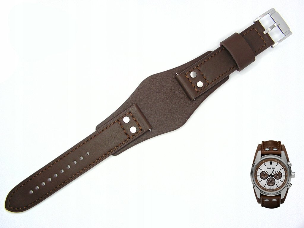 Pasek do zegarka Fossil CH2565 oryginalny brązowy