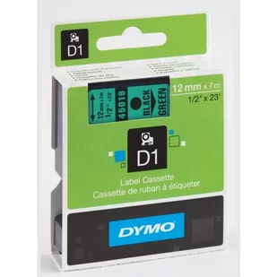 Taśma czarny /zielony 12mm/7m 5045019 DYMO S0720590 - Drukarki kart i etykiet - miniaturka - grafika 1