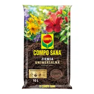 Ziemia ogrodowa - Podłoże kwiatowe uniwersalne 10l Compo Sana - miniaturka - grafika 1