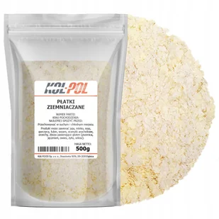 PŁATKI ZIEMNIACZANE 500g Puree ziemniak naturalne wysoka jakość Kol-Pol - Szybkie dania obiadowe - miniaturka - grafika 1