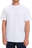 Koszulki męskie - t-shirt QUIKSILVER ANCHOR LOCKUP WHITE - miniaturka - grafika 1