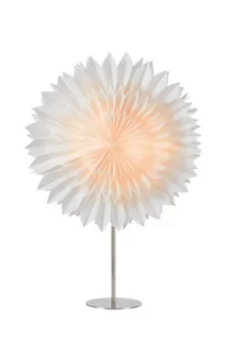 Lampa Stołowa Solina 705920 1Xe14 Biała - Lampy stojące - miniaturka - grafika 1
