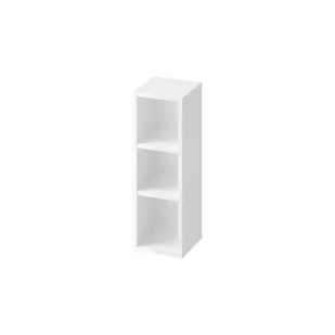 Szafka łazienkowa górna do stelaża WC otwarta Cersanit Larga 20 cm biały połysk S164-049 - Szafki łazienkowe - miniaturka - grafika 1