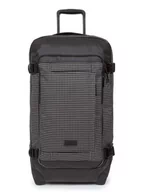 Akcesoria podróżnicze - Torba podróżna 78 l Eastpak Tranverz M CNNCT - cnnct ripstop black - miniaturka - grafika 1