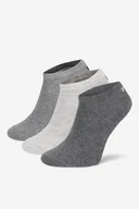 Skarpetki damskie - Fila F9100-AW24 (3-pack) Szary - miniaturka - grafika 1