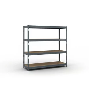 Regał półkowy 1853 x 1800 x 600 mm, nośność 600 kg, 1+1 GRATIS - Szafy i regały magazynowe - miniaturka - grafika 2