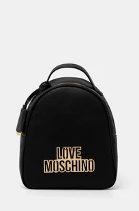 Love Moschino plecak damski kolor czarny mały z aplikacją JC4338PP0L - Plecaki - miniaturka - grafika 1