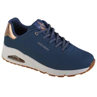 Buty trekkingowe damskie - Buty do chodzenia damskie, Skechers Uno-Shimmer Away - miniaturka - grafika 1