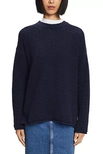 ESPRIT Sweter damski, 400/granatowy, XXS - Swetry damskie - miniaturka - grafika 1